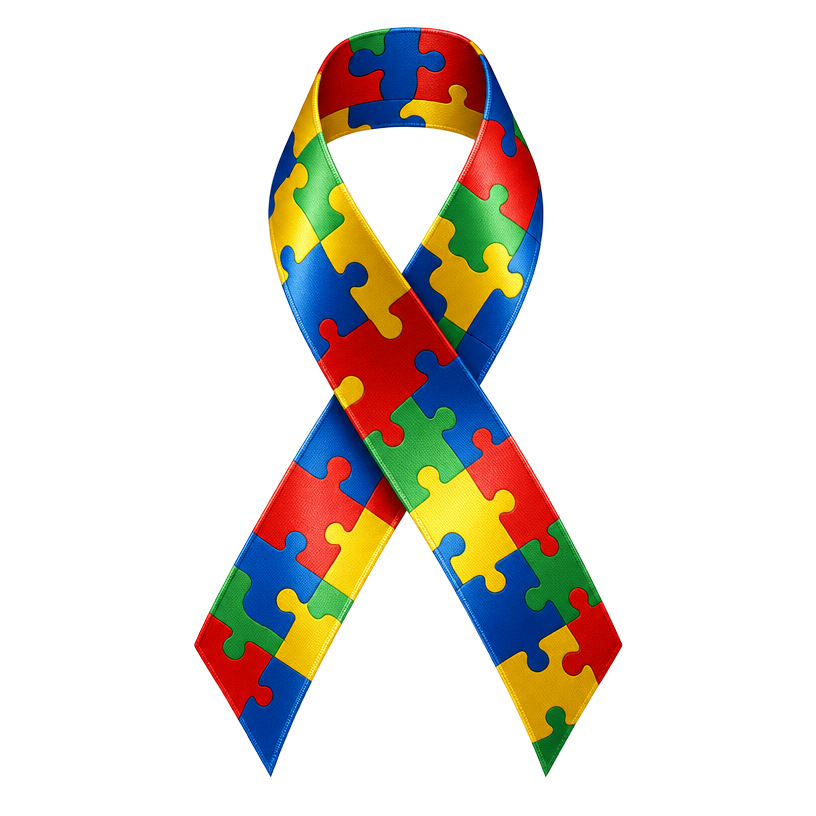 Autism awareness ribbon