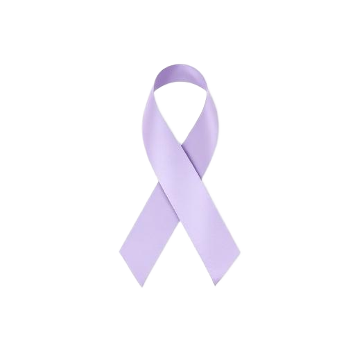 Cancer survivor awareness ribbon