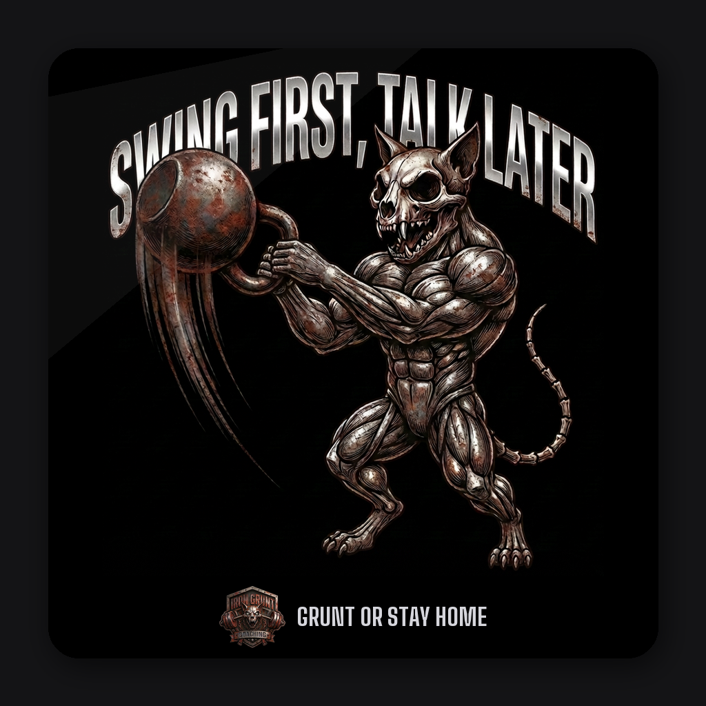 SWING FIRST, TALK LATER — Action series